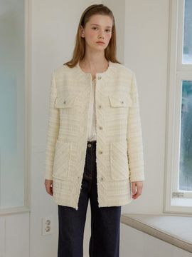 OLIVE DES OLIVE Tweed jacket OW4WJ9100