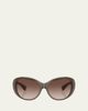Oliver Peoples Maridan Gradient Acetate & Plastic Round Sunglasses - 1