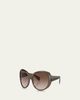 Oliver Peoples Maridan Gradient Acetate & Plastic Round Sunglasses - 4