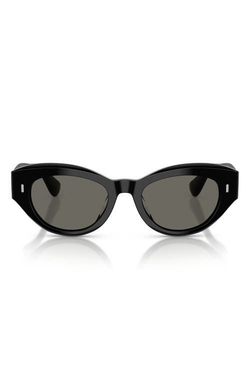 Oliver Peoples Oliver Peoples 50mm Lerrue Oval Sunglasses