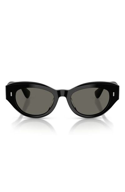 Oliver Peoples Oliver Peoples 50mm Lerrue Oval Sunglasses