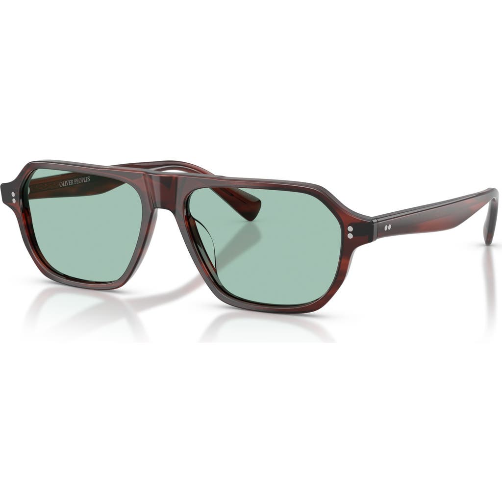Oliver Peoples Oliver Peoples 56mm Irregular optical glasses