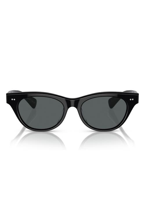 Oliver Peoples Oliver Peoples Avelin 52mm Polarized Cat Eye Sunglasses