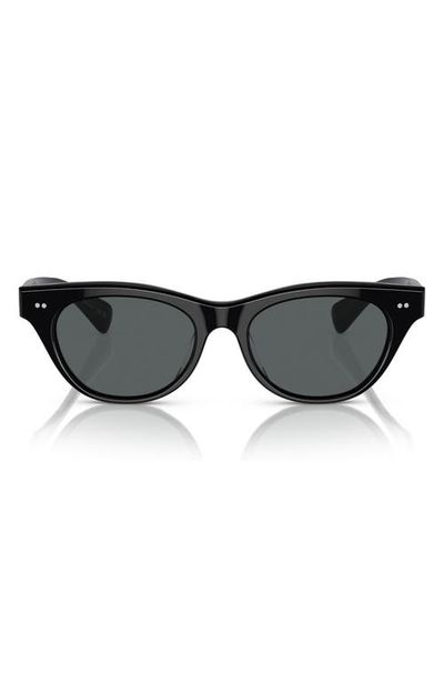 Oliver Peoples Oliver Peoples Avelin 52mm Polarized Cat Eye Sunglasses