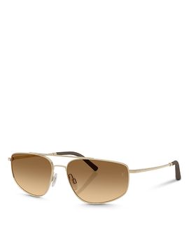 Oliver Peoples Oliver Peoples Aviator Sunglasses, 59mm