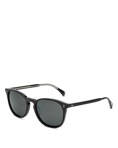 Oliver Peoples Oliver Peoples Finlay Round Sunglasses, 53mm