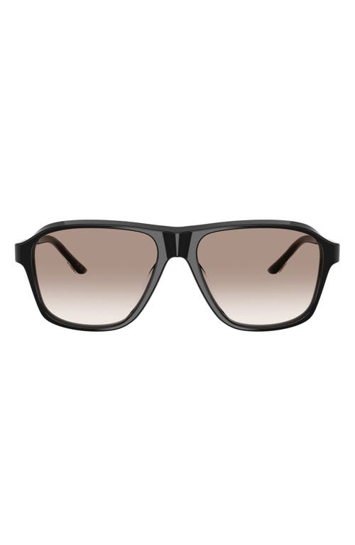 Oliver Peoples Oliver Peoples Khaite 1978RX 56mm Gradient Pilot Sunglasses