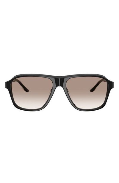 Oliver Peoples Oliver Peoples Khaite 1978RX 56mm Gradient Pilot Sunglasses