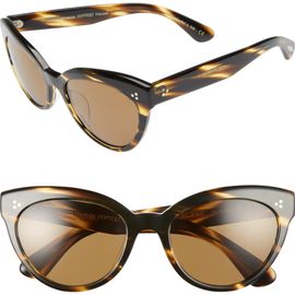 Oliver Peoples Oliver Peoples Roella 55mm Polarized Cat Eye Sunglasses