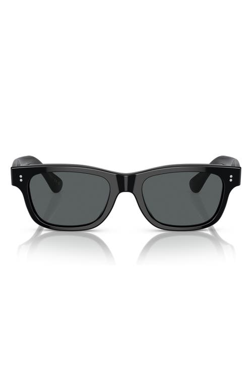 Oliver Peoples Oliver Peoples Rosson Sun 53mm Gradient Polarized Square Sunglasses
