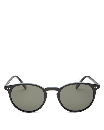 Oliver Peoples Oliver Peoples Round Sunglasses, 49mm