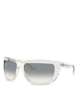Oliver Peoples Oliver Peoples Wraparound Sunglasses, 65mm