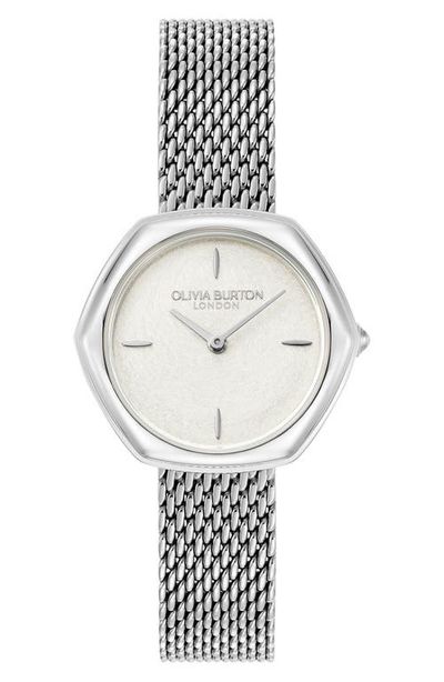 Olivia Burton Olivia Burton Charing Mesh Strap Watch, 28.5mm