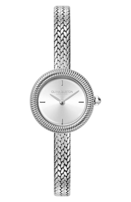 Olivia Burton Olivia Burton Finery Mesh Strap Watch, 20mm