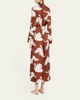 Olivia von Halle Capability Swan-Print Silk Robe - 3