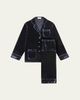 Olivia von Halle Coco Silk-Viscose Velvet Pajama Set - 1