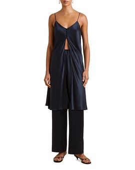 Olivia Von Halle Olivia von Halle Elvira Silk Long Camisole & Pants Pajama Set