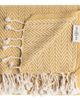 Oliviera Home Oliviera Home Herringbone Turkish Cotton Bath and Hand Towel - Set - 3
