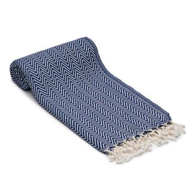 Oliviera Home Oliviera Home Herringbone Turkish Cotton Bath Towel