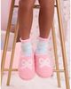 Omg Accessories Omg Accessories Girls' Bow Pearl Plush Slippers - 2
