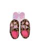 Omg Accessories Omg Accessories Girls' Butterfly Applique Leopard Slippers - 1
