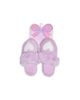 Omg Accessories Omg Accessories Girls' Heart Faux Pearl Faux Fur Plush Slippers - 1