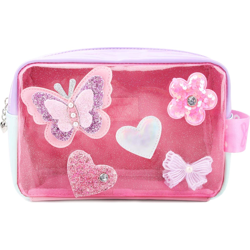 OMG Accessories OMG Accessories Kids' Buterfly Embellished Cosmetics Bag