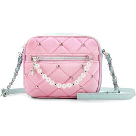 OMG Accessories OMG Accessories Kids' Embellished Diamond Quilted Crossbody Bag
