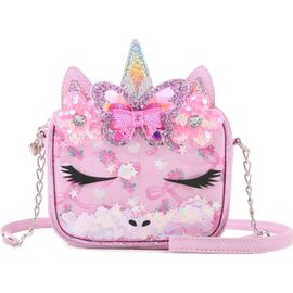 OMG Accessories OMG Accessories Kids' Gwen Confetti Unicorn Crossbody Bag