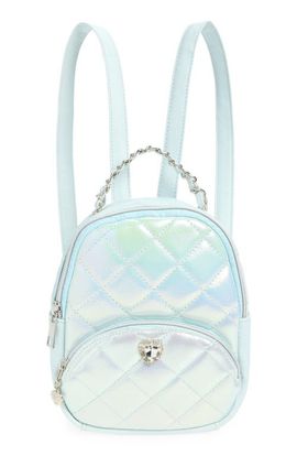 OMG Accessories OMG Accessories Kids' Holo Heart Quilted Backpack