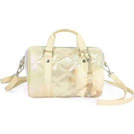 OMG Accessories OMG Accessories Kids' Metallic Quilted Mini Duffle Bag