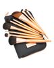 OMNIA Brush OMNIA Brush Rose Gold 9pc Makeup Travel Brush Set - 4