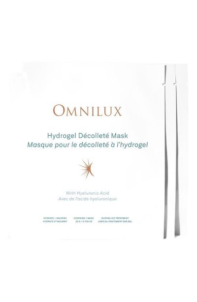 OMNILUX OMNILUX Contour Hydrogel Neck & Décolleté Mask (Nordstrom Exclusive) 