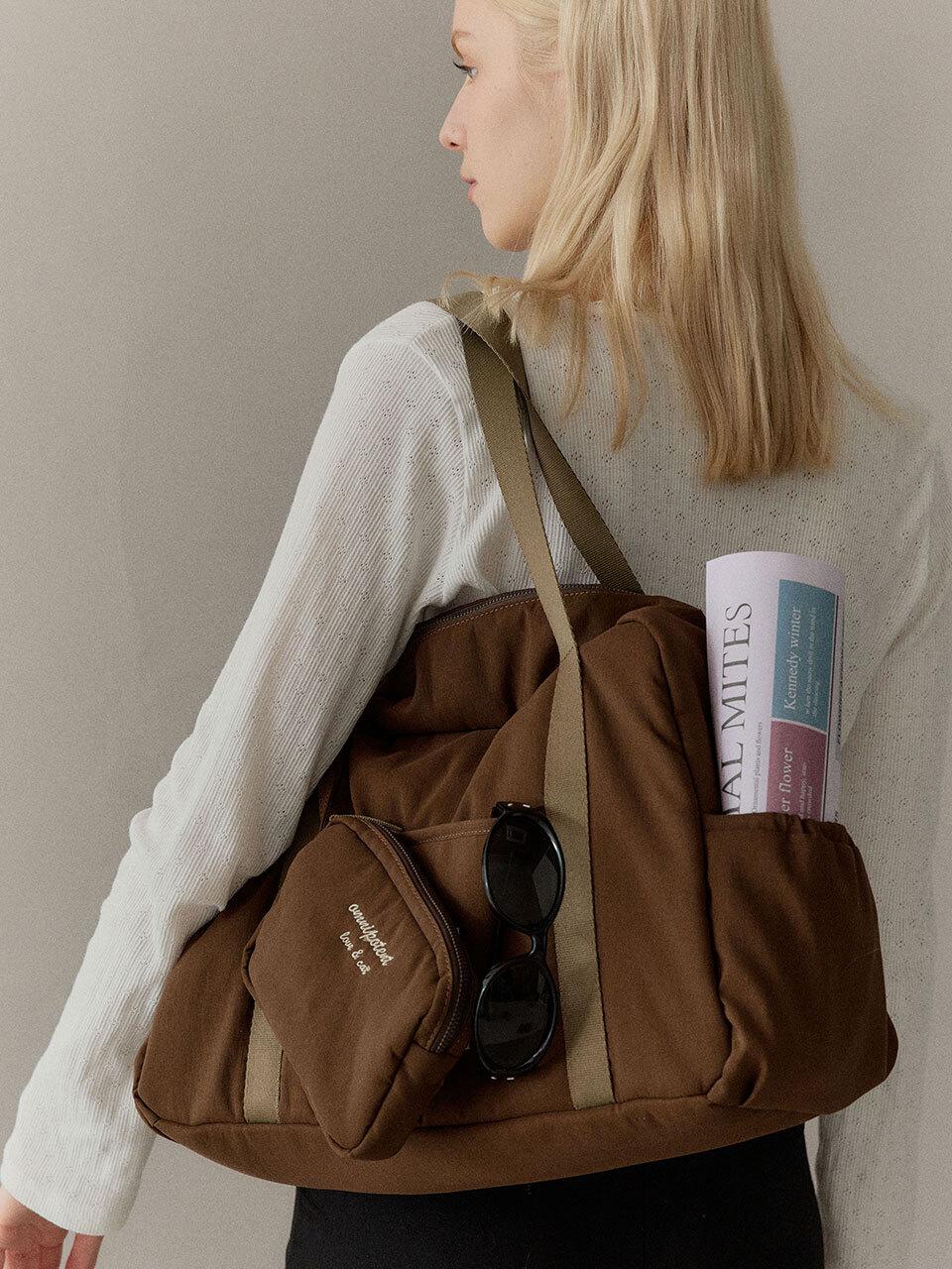 omnipotent Love& cat duffel bag + pouch set _4colors