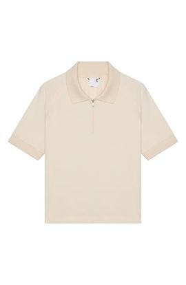 On Courtside Cotton Blend Terry Polo