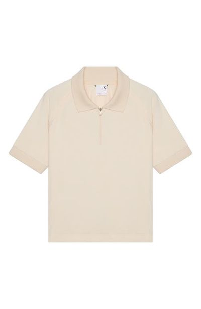 On Courtside Cotton Blend Terry Polo