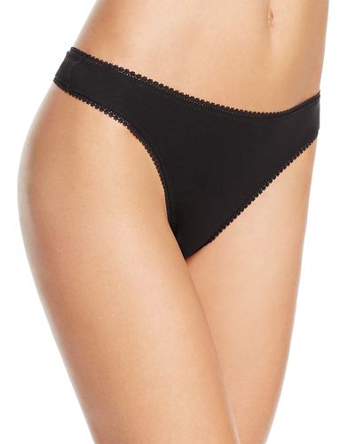 On Gossamer On Gossamer Cabana Cotton Blend Stretch Hip G-String
