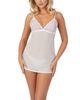 On Gossamer On Gossamer Luxe Lace Chemise and Thong - 1