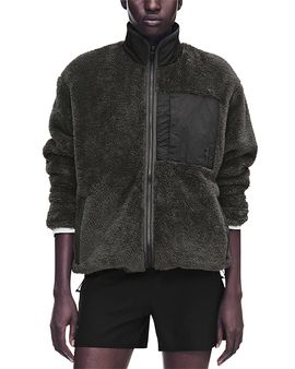 On On Ascent Stand Collar Fleece Zip Jacket