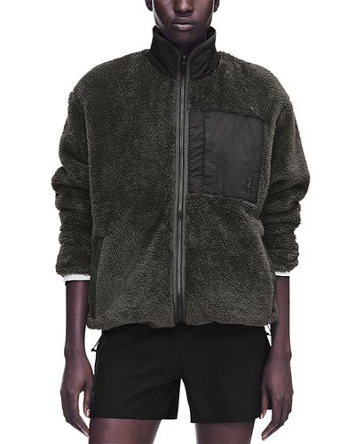 On On Ascent Stand Collar Fleece Zip Jacket