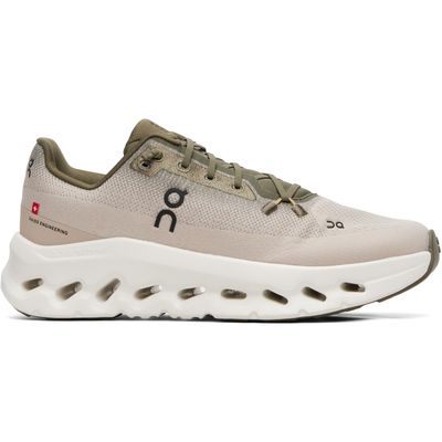 On On Beige & Khaki Cloudtilt Sneakers