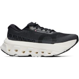 On On Black & White Cloudmonster 3 Hyper Sneakers