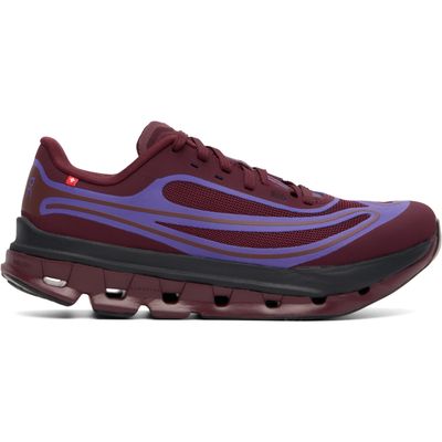 On On Burgundy Cloudflow 5 AD Sneakers