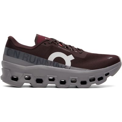 On On Burgundy Cloudmonster 1 Sneakers
