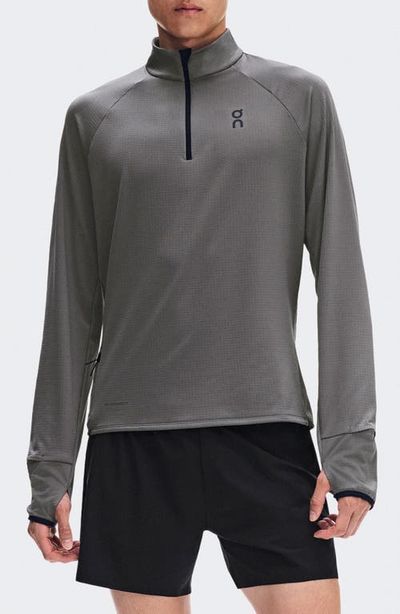 On On Climate Shirt 2 Performance Quarter Zip Pullover