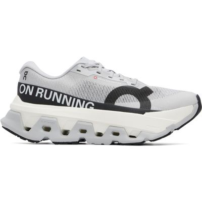 On On Gray & Black Cloudmonster 3 Hyper Sneakers
