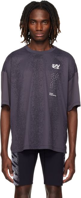 On On Gray Performance Volt Running T-shirt