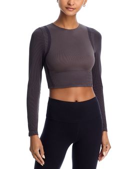 On On Studio Knit Long T Crop Top