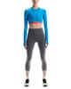 On On Train Long Sleeve Crop Top - 2