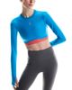 On On Train Long Sleeve Crop Top - 6